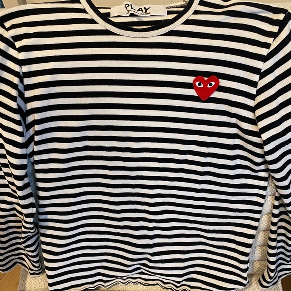 Long sleeved Commes des Garcones tee shirt. - Picture 3 of 3